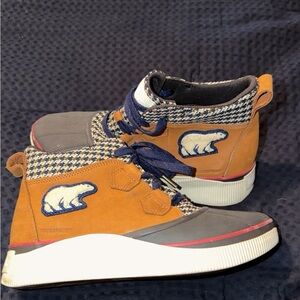 Sorel Men's Tan and Gray Boots